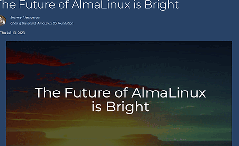 AlmaLinux、今後はRed Hat Enterprise LinuxのABI互換を目指すと発表 ...