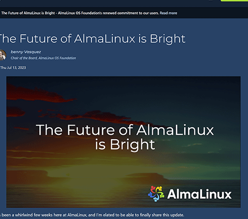 AlmaLinux、今後はRed Hat Enterprise LinuxのABI互換を目指すと発表 ...